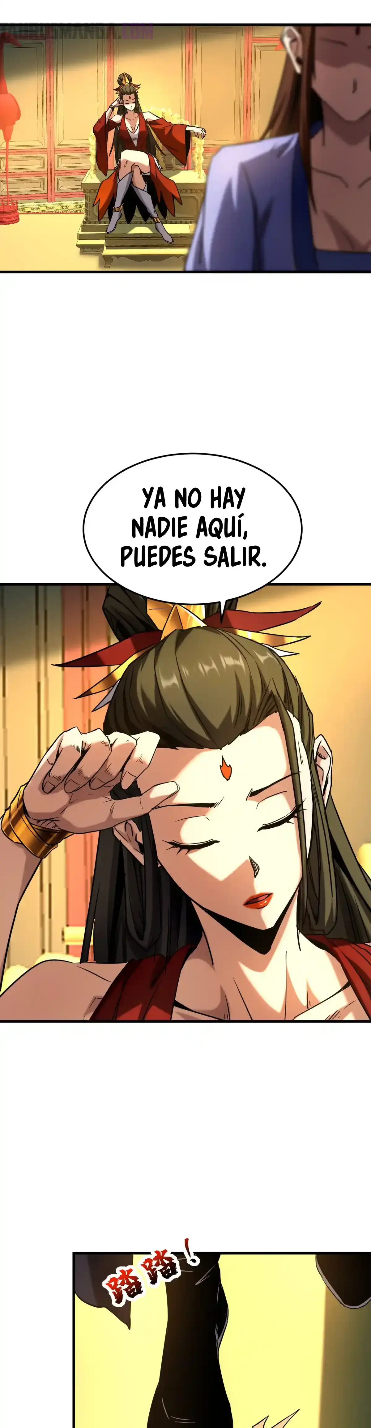Mientras mis discípulas se matan, yo me relajo! > Capitulo 145 > Page 121